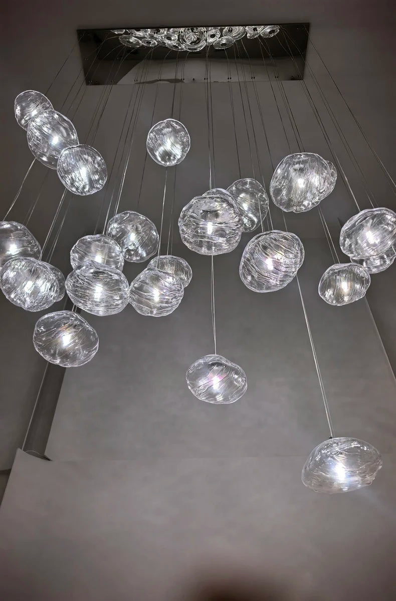Modern Stair chandelier Pendant lights indoor lighting Ceiling lamp hanging light led Chandeliers for living room indoor lightin