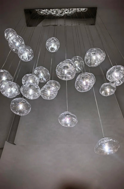 Modern Stair chandelier Pendant lights indoor lighting Ceiling lamp hanging light led Chandeliers for living room indoor lightin