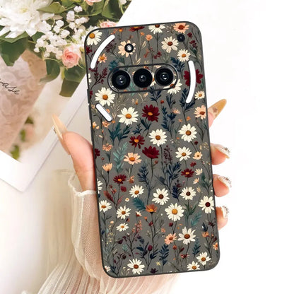 Casing For Nothing Phone (3a) A059 Cover For Nothing Phone 3a Case Silicone Cute Cat Fashion Butterfly Funny Painted