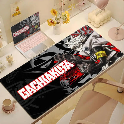 Anime Gachiakuta game large mouse pad suitable for office soft desk pad computer accessories non-slip keyboard rubber mouse pad