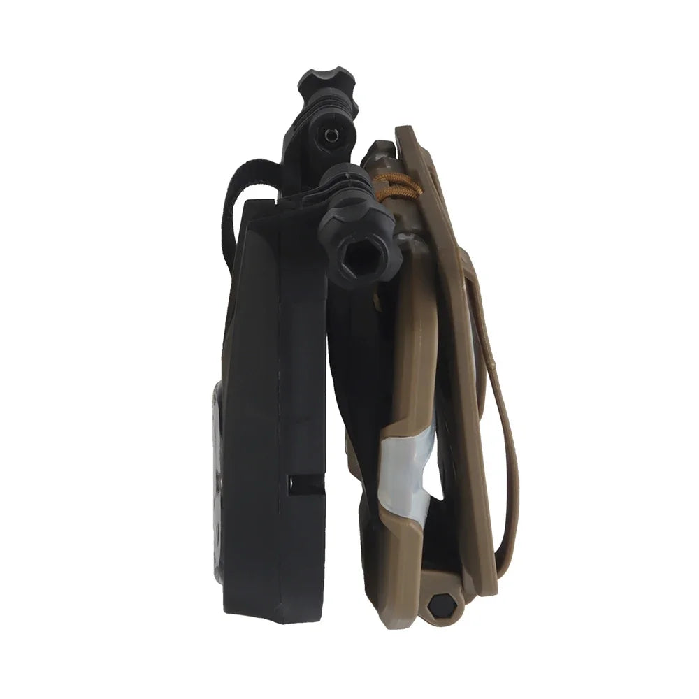 Tactical Militar Outdoor Survival Compass for MOLLE Mobile Phone Holder Navigation Board Foldable Admin Panel Hunting Vest Gear