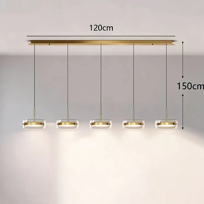 Modern home decor ring led lights pendant light lamps for living room Chandeliers for dining room hanging light indoor lighting