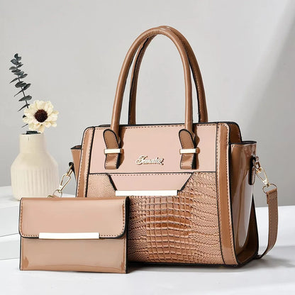 2025 New High Quality Pu Leather Messenger Bags for Women Luxury Designer Shoulder Crossbody Bags Ladies Purses and Handbags