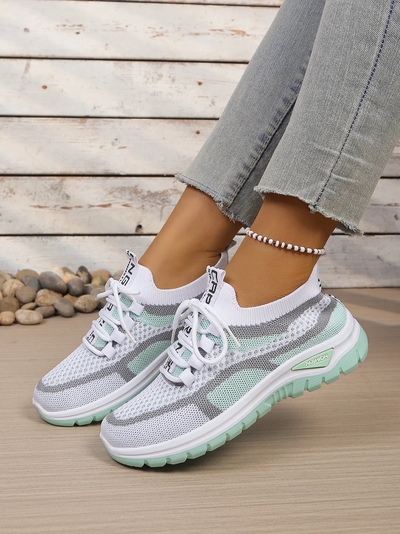 Women's Shoes Double-Color Work Shoes for Ladies, Single Shoes Casual Sneaker Shoes Woman 2026 Free Shipping Shoes
