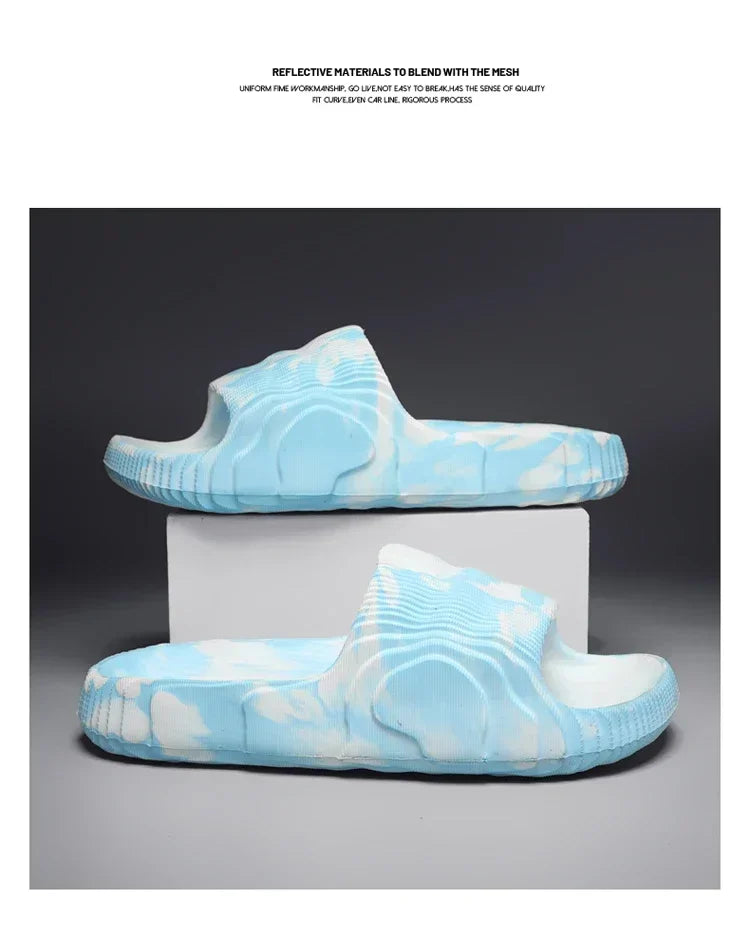 Living Room Slippers Walk Around Home Original Men's Slippers for Man Slides Shoes Men's Summer Sandals Flip Flop House Slipper