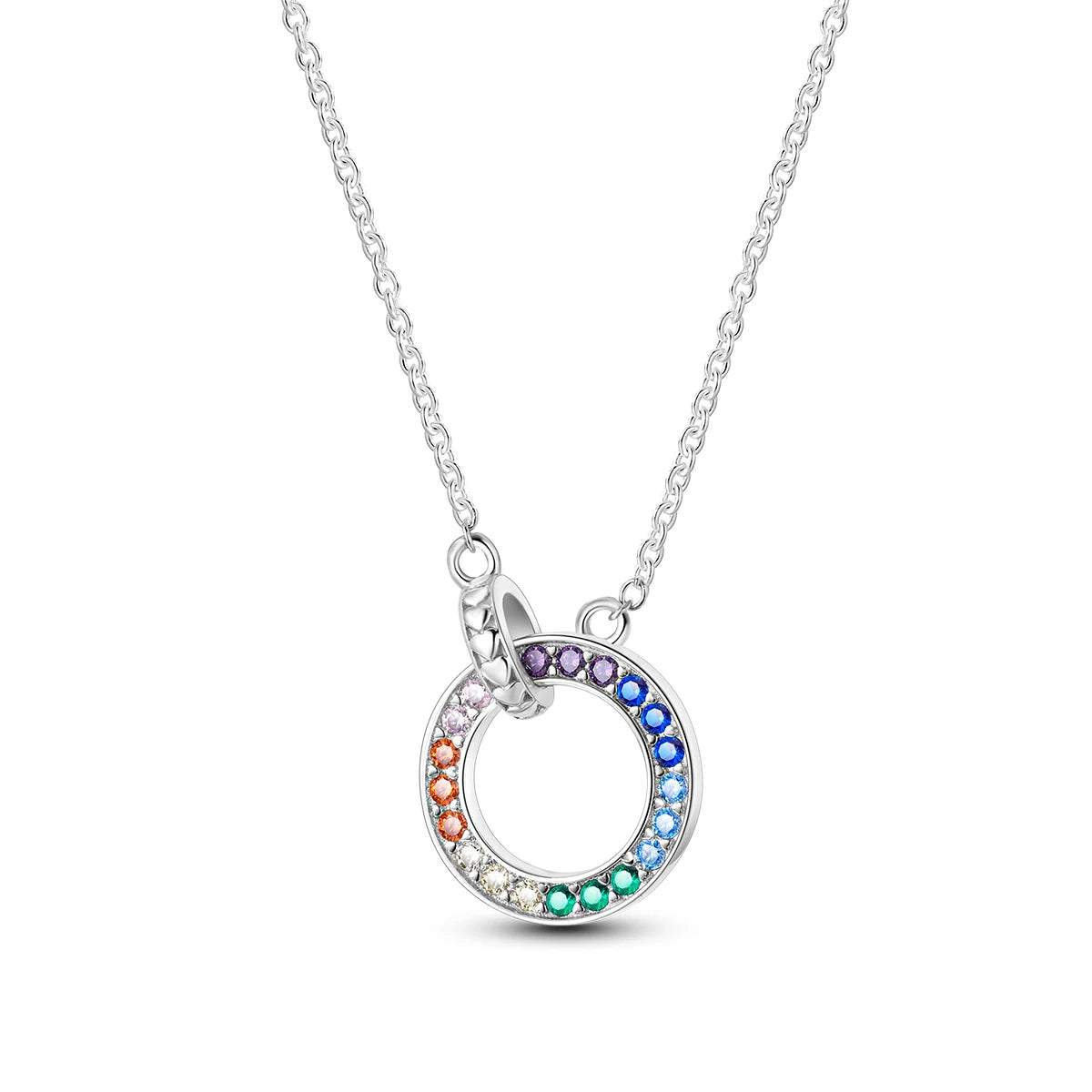 925 Sterling Silver Luminous Firefly Heart Shaped Zircon Pendant Necklace For Women Fashion Anniversary Birthday Jewelry Gifts