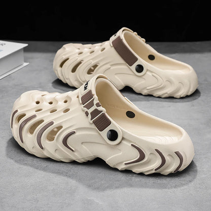 Summer Men's Outdoor Clogs EVA Soft Slippers For Man Beach Sandals Slides Garden Shoes New Men Casual Shoes Male Beach Slippers