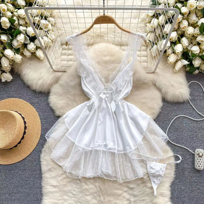 Women Lace Patchwork Velour Strappy Catsuits Fashion One Piece Combination Rompers Erotic Fashion Sexy Bunny Bodysuits Cosplay