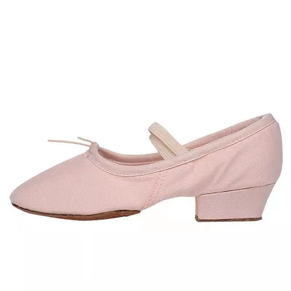 Ballet Dance Shoes Women Teacher Stage Training Shoes Soft Sole Slippers Yoga Belly Practice Shoes Girls Jazz Dancing Shoes