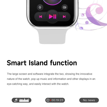 2026 Series 10 Watch 10 GPS Smart Watch Memory Music Video Bluetooth Call Heart Rate Waterproof NFC Smartwatch For Apple Android
