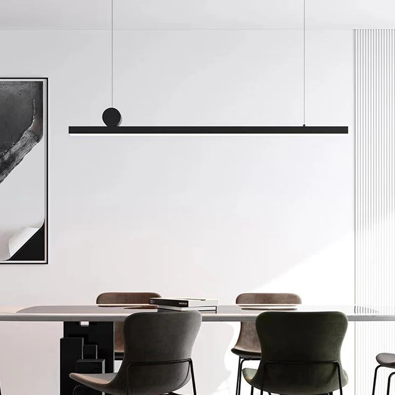 Pendant Lights Modern Simple Dining Room Lights For Kitchen Long Chandelier Living Room Pendant Lamp Home Decoration Lighting