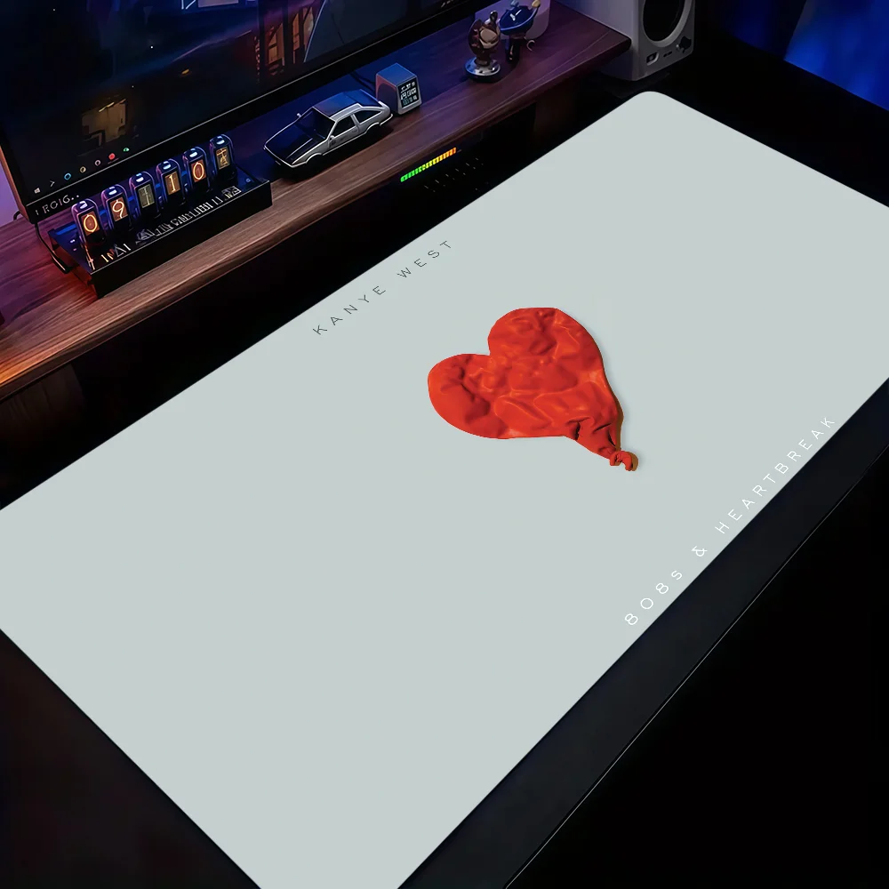 Singer K-Kanye W-West Graduation Mouse Pad Non-slip Thickened MousePad Student Gaming Cushion Large Writing Lockedge Office