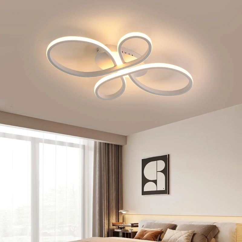 Simple Led Ceiling Light Creative Living Room Bedroom Study Dining Room Ceiling Lamp Nordic Modern Home Indoor Lighting Fixtures