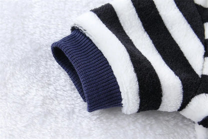 Autumn Winter Pet Dog Soft Fleece Clothes Warm Jumpsuit Coat for Small Medium Large Dog Cat Puppy Jacket Sweater with Leash Ring