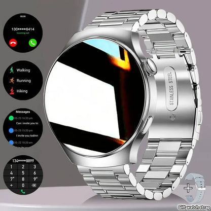Smartwatch, 1.83-Inch Multifunctional Sports Smartwatch, Featuring Wireless Calling/Music, Message Notifications, Pedometer,