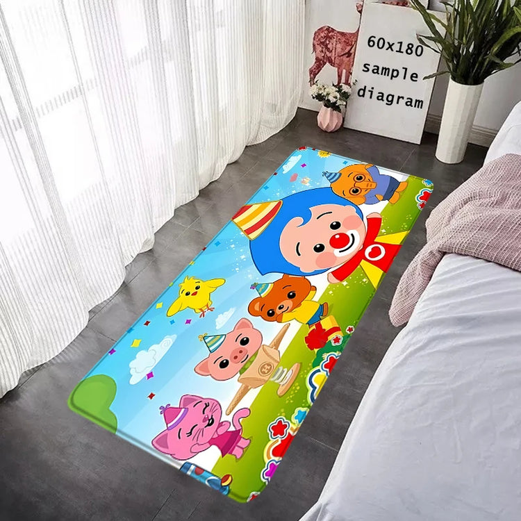 Cartoon Foot Rug Welcome Floor Mat for Entryway Plim Plim Bathroom Hallway Carpet Kitchen Water Adsorbed Rugs Fluffy Home Decor