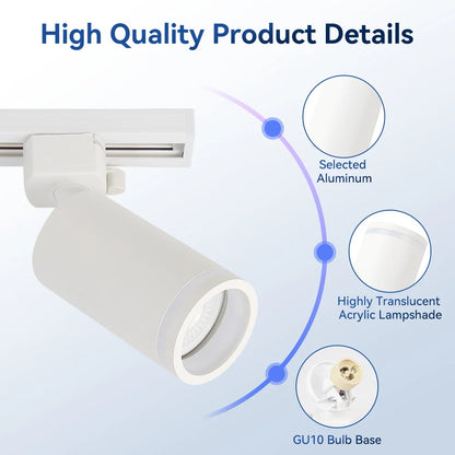 Track Light Modern Led Ceiling Lamp 110V 220V Spots To Ceiling Lighting Gu10 Led Lights Spotlights led ceiling Kitchen Lighting