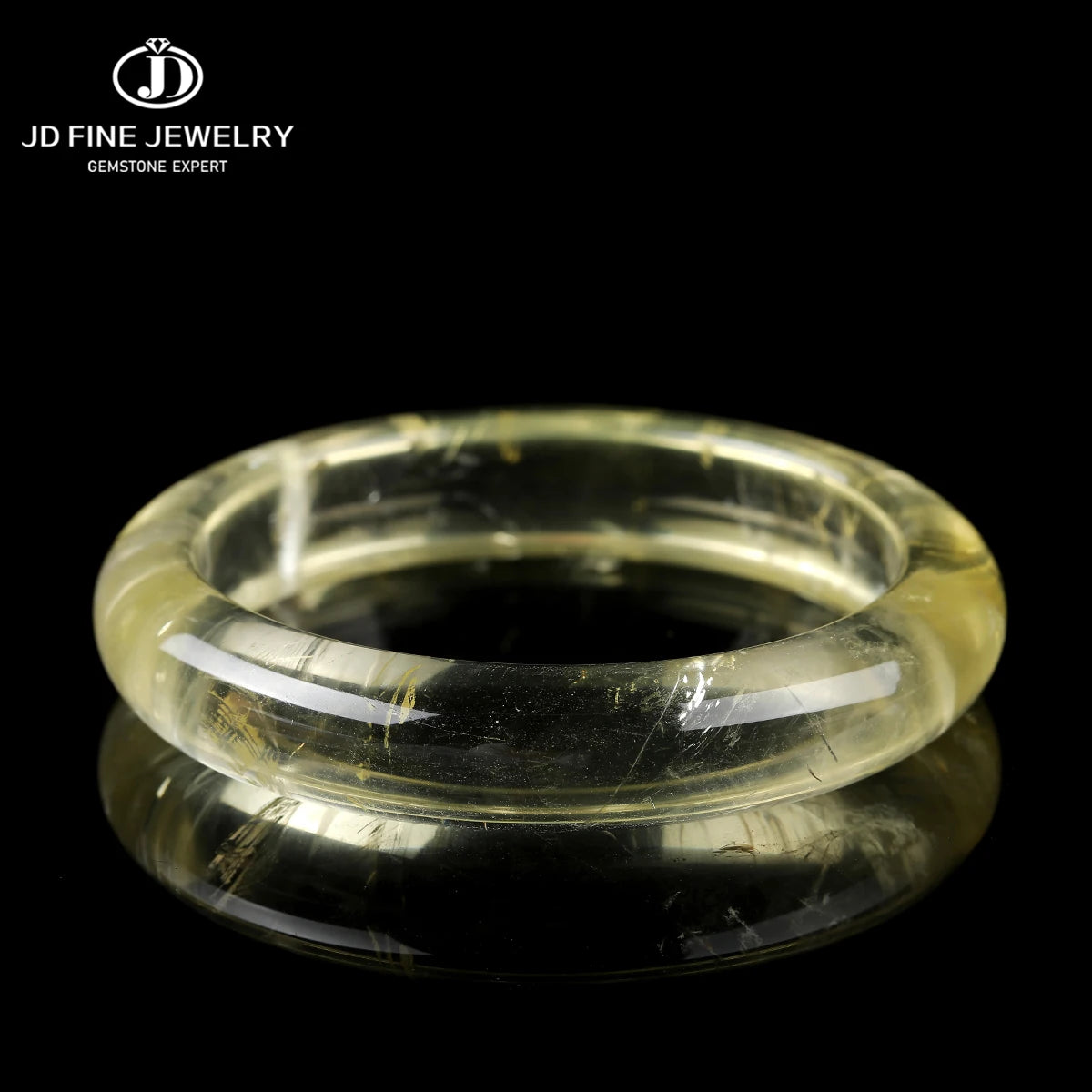 7A Natural Lemon Citrine Bangle Bracelet for Women Healing Crystal Jewelry for Wealth High Quality Luxury Jewelry Gift