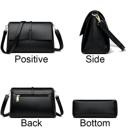Soft Leather Luxury Shoulder Crossbody Bags for Women 2023 Fashion Purses and Handbags Designer Fashion Ladies Messenger Bag Sac