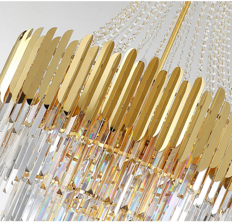 Modern Chandeliers for Living Room Chandelier Luxury Crystal Chandelier Ceiling Lights Lustre Salon Loft Pendant Lighting Lamps