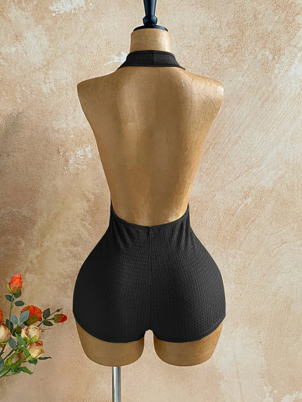 Sexy Halter Jumpsuits 2026 Summer Fashion Clothes Women One Piece Elegant Luxury Bodycon Club Party V Neck Jumpsuits