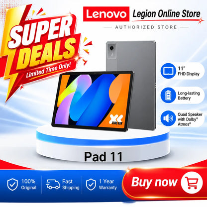 Limited Big Discount Lenovo Xiaoxin Pad 11 2025 Tab MTK Dimensity 6300 11" 2.5K Screen 7040mAh WIFI Pads Tablet Global Rom
