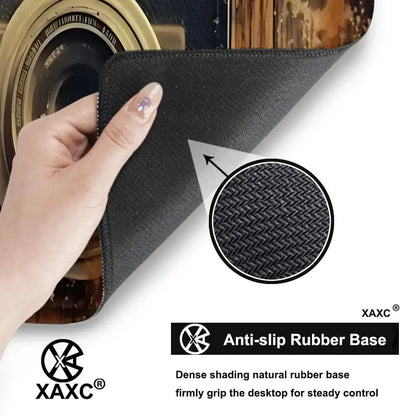 Camera Disassembly diagram Mouse Pad Large Computer Office Game Table Mats Rubber Anti-slip Gaming Keyboard Long Desk Pads XAXC