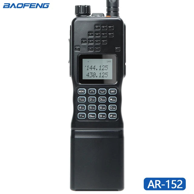 Baofeng AR-152 Pro Walkie Talkie GPS 50KM Ham Tactial Military Two way Radio Larger Battery AN /PRC-152 Multi Band Transceiver