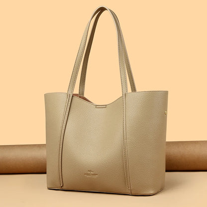 Luxury Designer Women Bags High Quality Leather Shoulder Crossbody Messenger Tote Bag Branded Large Handbag Purses for Female