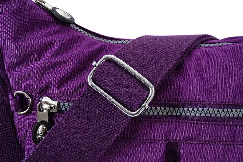 Women's Shoulder bag Nylon Female Travel Handbag Ladies Messenger Bag light CrossBody Bag High-grade Wear-resistant fabric