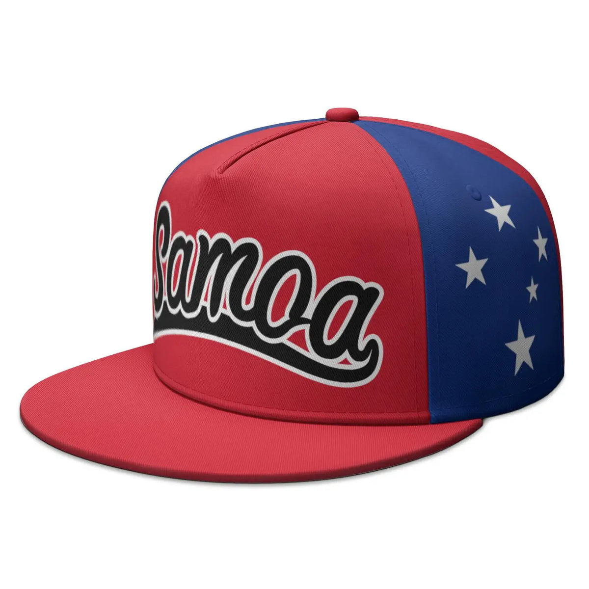 Samoa Baseball Caps Custom Made Name Team Logo Flat Brimmed Hat Wsm Country Travel West Nation Respirant Samoan Flag Headgear