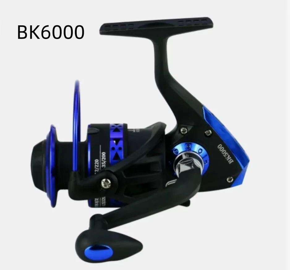 Spinning Reel Fishing Reel 1000-7000 Size Optional Metal Spool Fishing Reel Suitable for Saltwater and Freshwater Carp Lure Surf