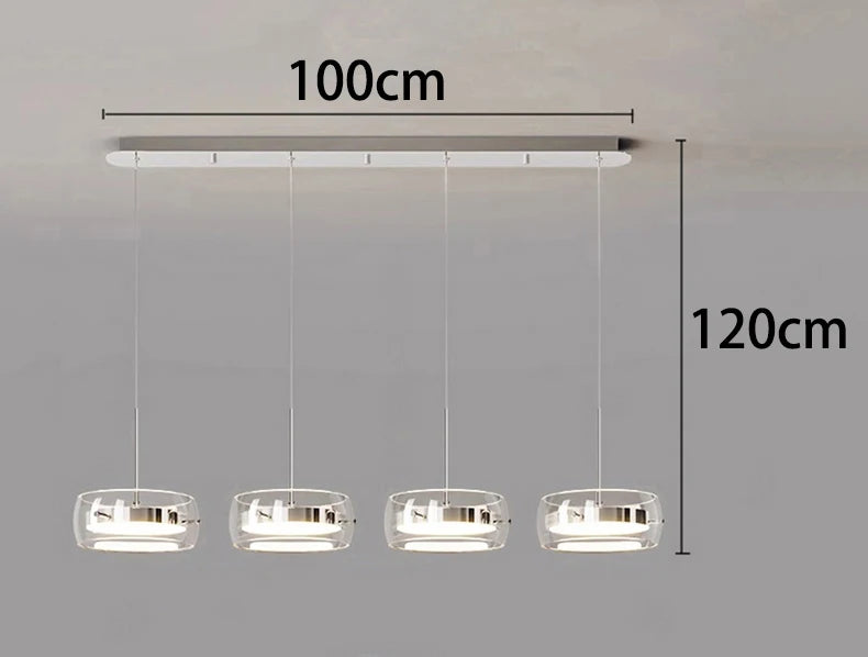 Modern home decor led lights pendant light lamps forstaircase Chandeliers for living room hanging light indoor lighting
