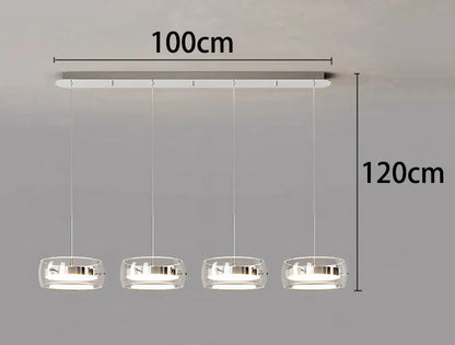 Modern home decor led lights pendant light lamps forstaircase Chandeliers for living room hanging light indoor lighting