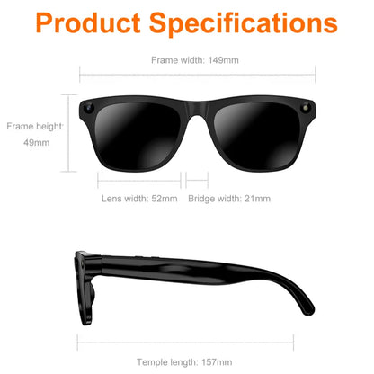 New Intelligent Shooting Glasses With High-definition 8k Pixel Ai Assistant And Multifunctional Smart Glasses For Music Playback