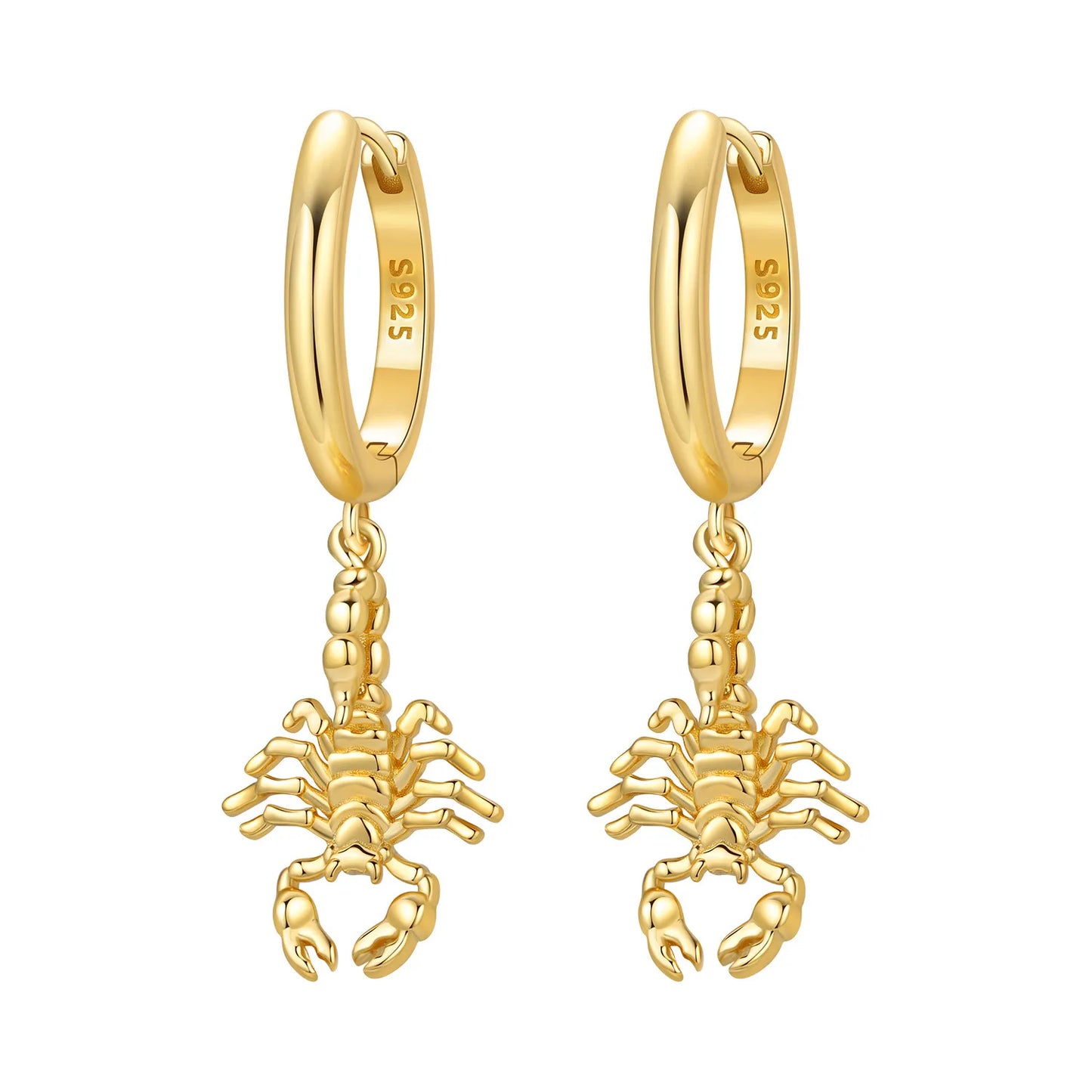 Original 925 Sterling Silver Heart Vintage Luxury Earrings Fashion 18K Gold Hoop Earrings for Women Piercing Jewelry Aretes 2026