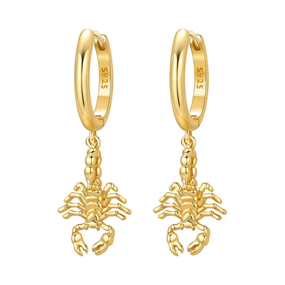 Original 925 Sterling Silver Heart Vintage Luxury Earrings Fashion 18K Gold Hoop Earrings for Women Piercing Jewelry Aretes 2026