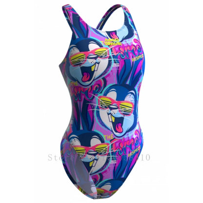 mad wave Women Sexy Swimsuit Skinsuit Diving Surfing Race Triathlon Training Body Physical Training Fitness Race Beach Casual