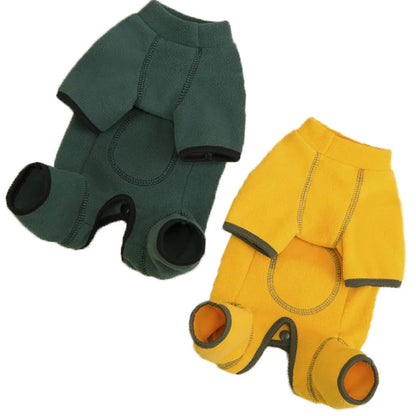 Warm Dog Clothes Wrapped Belly Dog Costumes Clothing Jumpsuit Suit For Small Dogs Shih Tzu Chihuahua Puppy Overalls Tracksuit XS