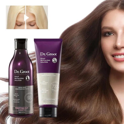 Dr.Groot Anti Hair Loss Shampoo Thickening Conditioner Deep Moisturizing Nourishing Oil Control Dandruff Remove Hair Care