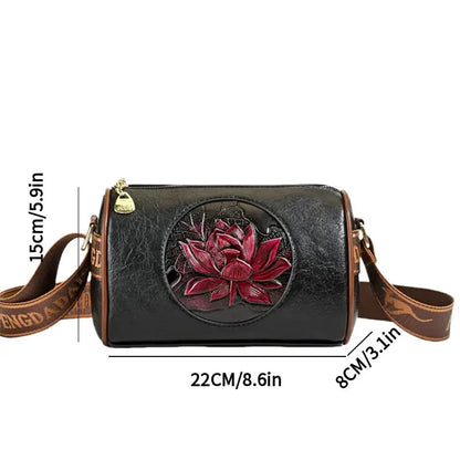 Shoulder Bag Casual Women Handbag Soft Leather Shoulder Crossbody Bags for Women New Fashion Print Ladies Messenger Tote Bag