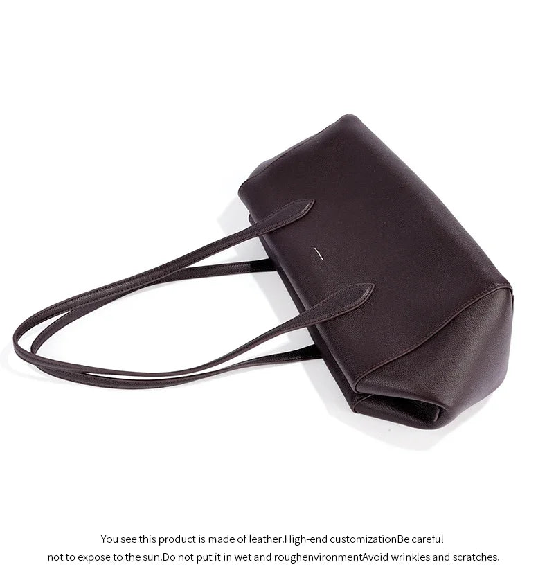 New Women's Natural Suede Leather long handle Shoulder Bag Luxury Designe Genuine Suede Leather Handbags Shopping Underarm Bag