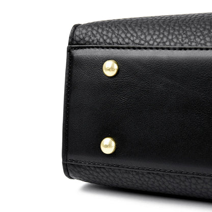 Luxury Female Trend Vintage Tote Bag High Quality Leather Crossbody Shoulder Bag Women Brand Designer Large capacity Handbag