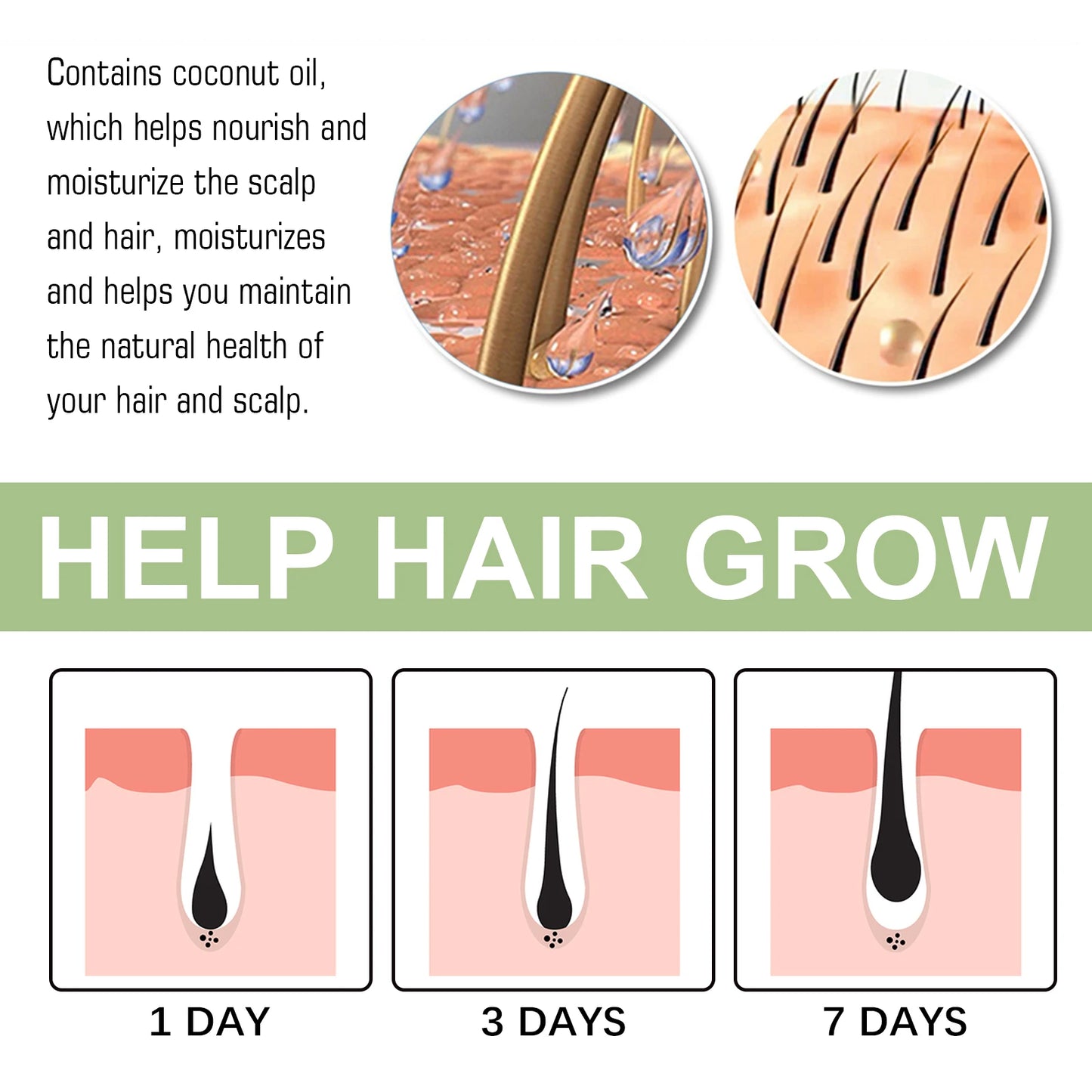 100ml Hair Growth Essential Oil India Original Rosemary Damaged Hydrate Nourishing Scalp Reduce Dandruff Herbal Hair Care Serum