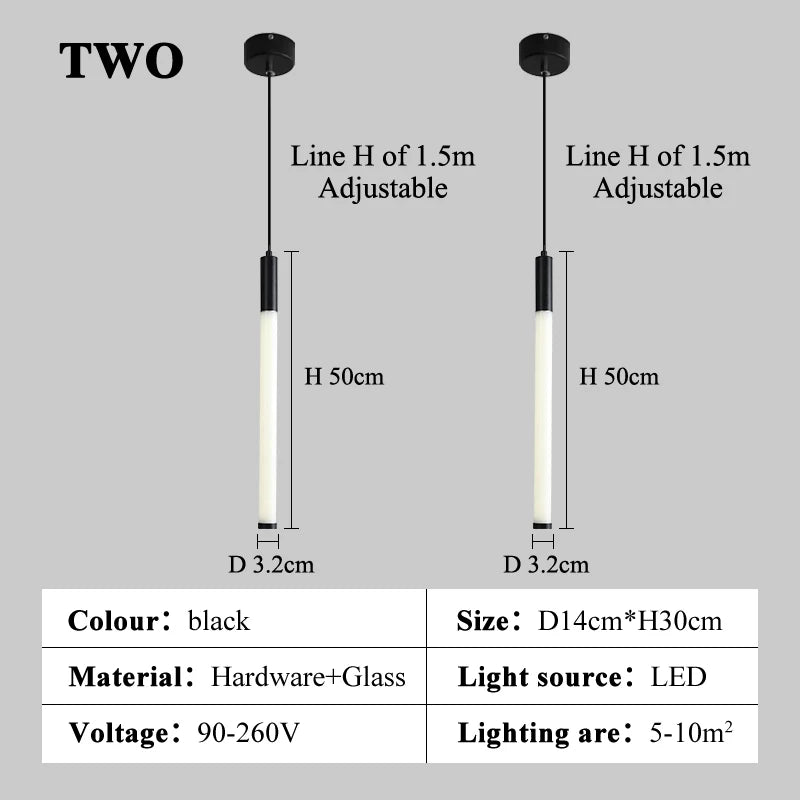 Modern Lighting Long Staircase Pendant Light Ceiling Chandelier hanging lights Stair Chandelier