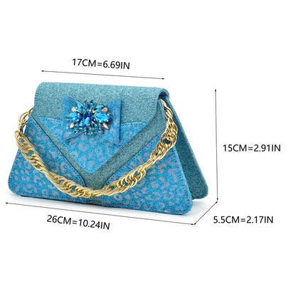 New Fashion Luxury Shoe and Bag Set for Party in Women Women Nigerian Italian Shoes and Bags Set Decorated with Rhinestone
