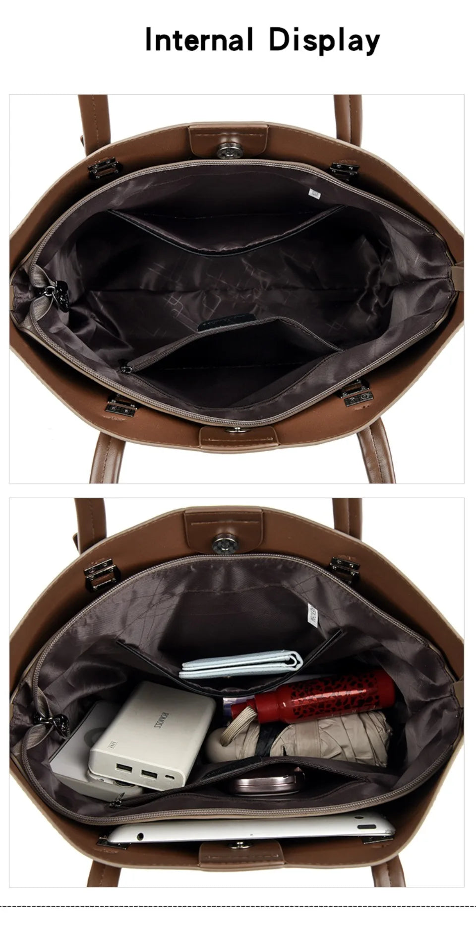 Large Capacity Shopping Bag for Daily Commuting Hand Bags Luxury Shoulder Bags High Quality Pu Leather Hnadbags Caual Tote Sac
