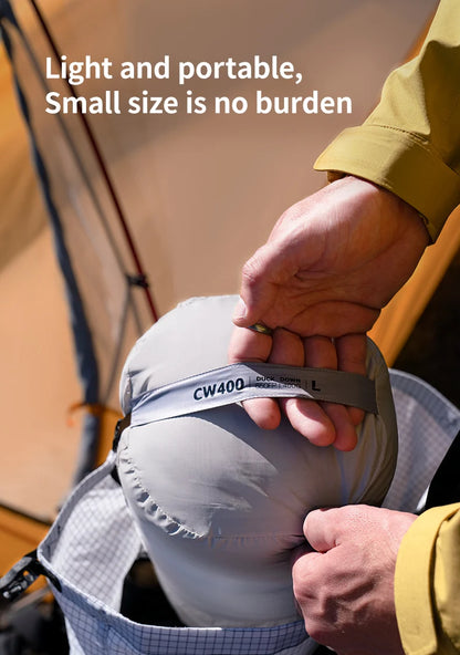 Naturehike CW400 CW700 Sleeping Bag Lightweight Duck Down Winter Thick Warm Ultralight Outdoor Hiking Camping Travel Equipment