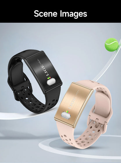 LIGE 2026 ECG+PPG Nursing Grade Smart Bracelet HRV Body Fat BMI Blood Pressure Body Temperature Men Women Health Sports Watches