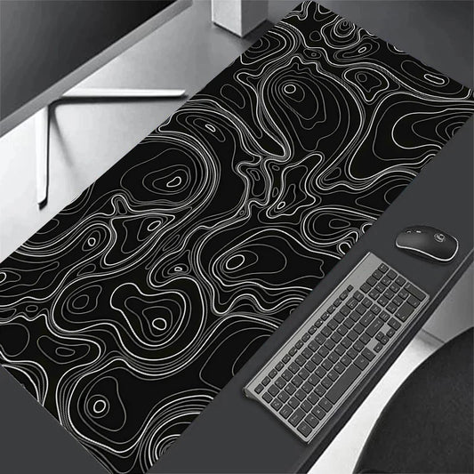 Computer Mouse Pad Strata Liquid Gaming PC Deskmat Laptop Pc Accessory Non-slip soft Mat XXL size Mousepad Large 900x400 Mats
